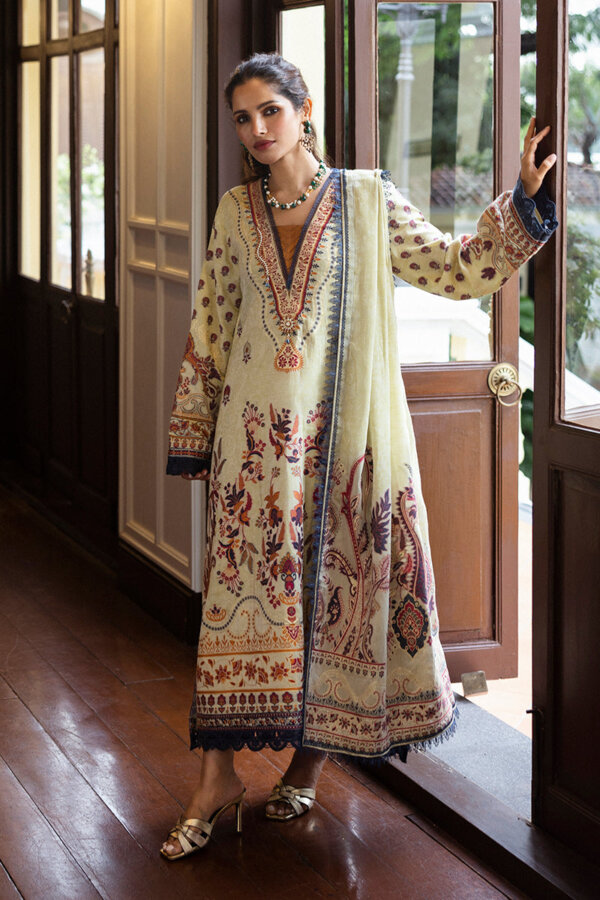 Hemline-Seraph Jacquard Lawn’25