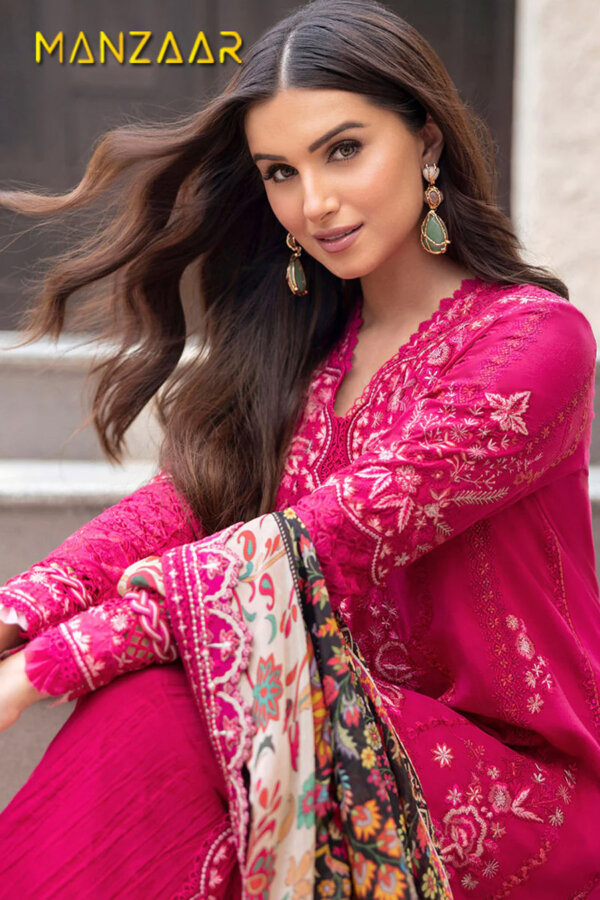 Faiza Saqlain-Zinnia Luxury Lawn 25
